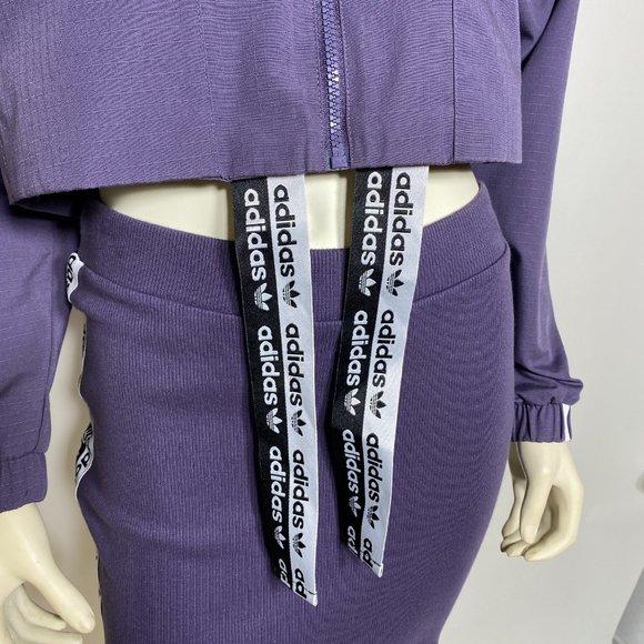 ADIDAS Purple RYV Patch Pocket JACKET ONLY - Picture 8 of 10